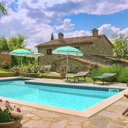 Ferienhaus Gorgeous Holiday In Fratticciola With Swimming Pool Cortona